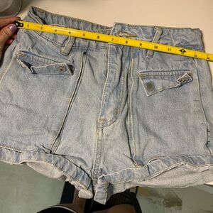 SHEIN Sky Blue Denim Shorts